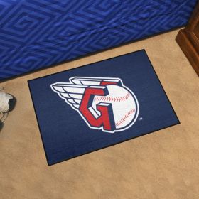 MLB - Cleveland Guardians "Block-C" Starter Rug 19"x30"