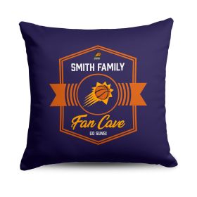 NBA Phoenix Suns Dominion Personalized Throw Pillow 18×18 Inches