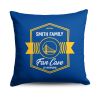 NBA Golden State Warriors Dominion Personalized Throw Pillow 18×18 Inches