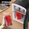 Mini Fridge, Portable Skin Care Fridge, 4 L/6 Can Cooler and Warmer Small Refrigerator with Eco Friendly for Home, Office
