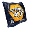 Predators OFFICIAL NHL "Connector" Double Sided Velvet Pillow; 16" x 16"