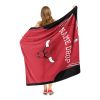 [Personalization Only] OFFICIAL NBA Jersey Personalized Silk Touch Throw Blanket - Bulls