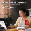Mini Fridge, Portable Skin Care Fridge, 4 L/6 Can Cooler and Warmer Small Refrigerator with Eco Friendly for Home, Office