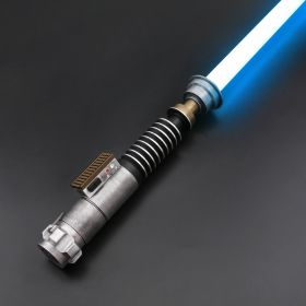 TXQSABER Neo Pixel Lightsaber Luke weatherd Replica SNV4 Proffie Smooth Swing Heavy Dueling Lightsaber Blaster Metal Cosplay (Color: Luke ROTJ 82cm blade, size: SNV4 Pixel Pro)