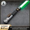 TXQSABER Neo Pixel Lightsaber Luke weatherd Replica SNV4 Proffie Smooth Swing Heavy Dueling Lightsaber Blaster Metal Cosplay